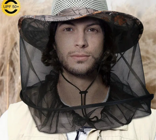 Men's Deluxe Head Net Sunhat